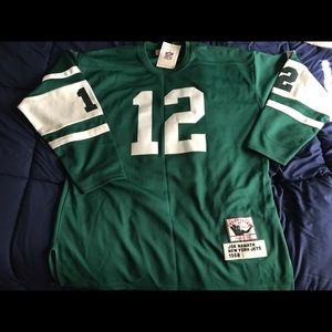 Joe Namath NY Jets Mitchell and Ness size 52 BNWT